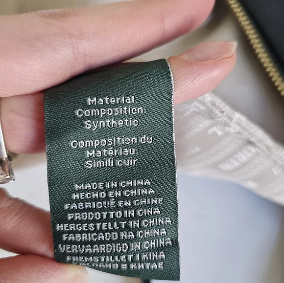 Ralph Lauren Modern Chic Crossbody Handbag Purse Adjustable Strap In Black - Picture 9 of 12